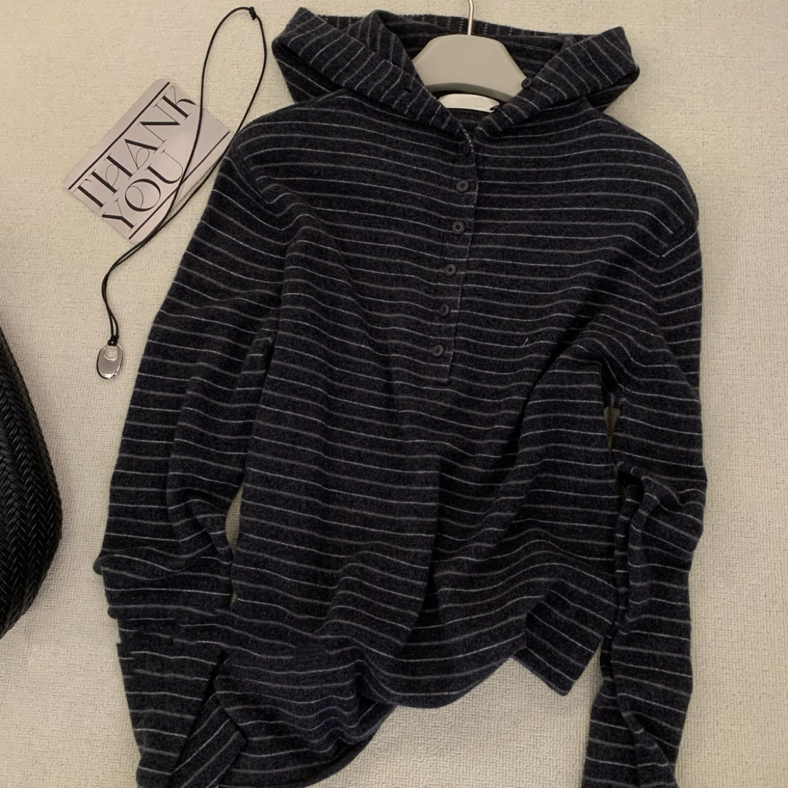 条纹羊毛毛衫2133D199