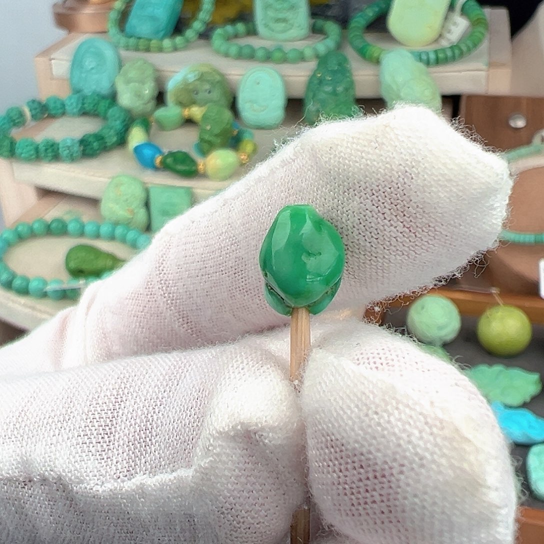 绿松石未镶嵌主播夏