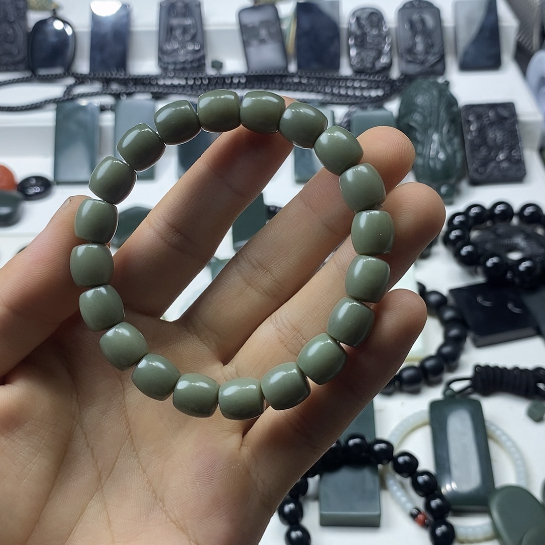 哥***儿手链未镶嵌和田玉