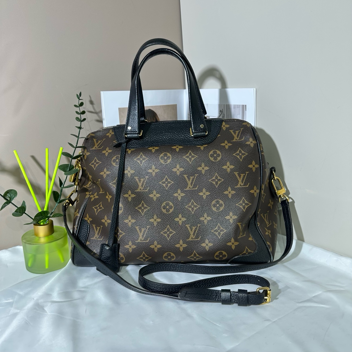 95新 LouisVuitton/路易威登 路易威登波士顿单肩斜跨包