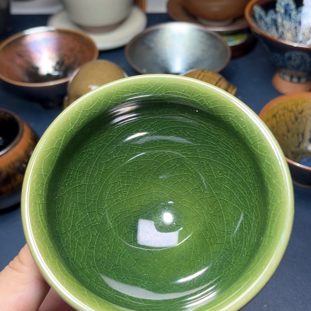 茶盏建盏手握泡茶主人杯