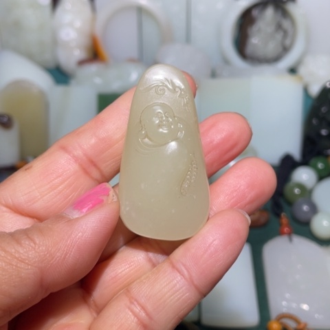 和田玉挂件未镶嵌