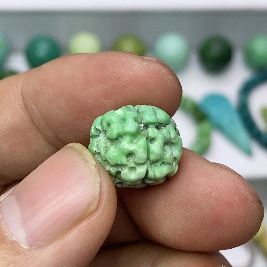 绿松石珠宝奇石未镶嵌