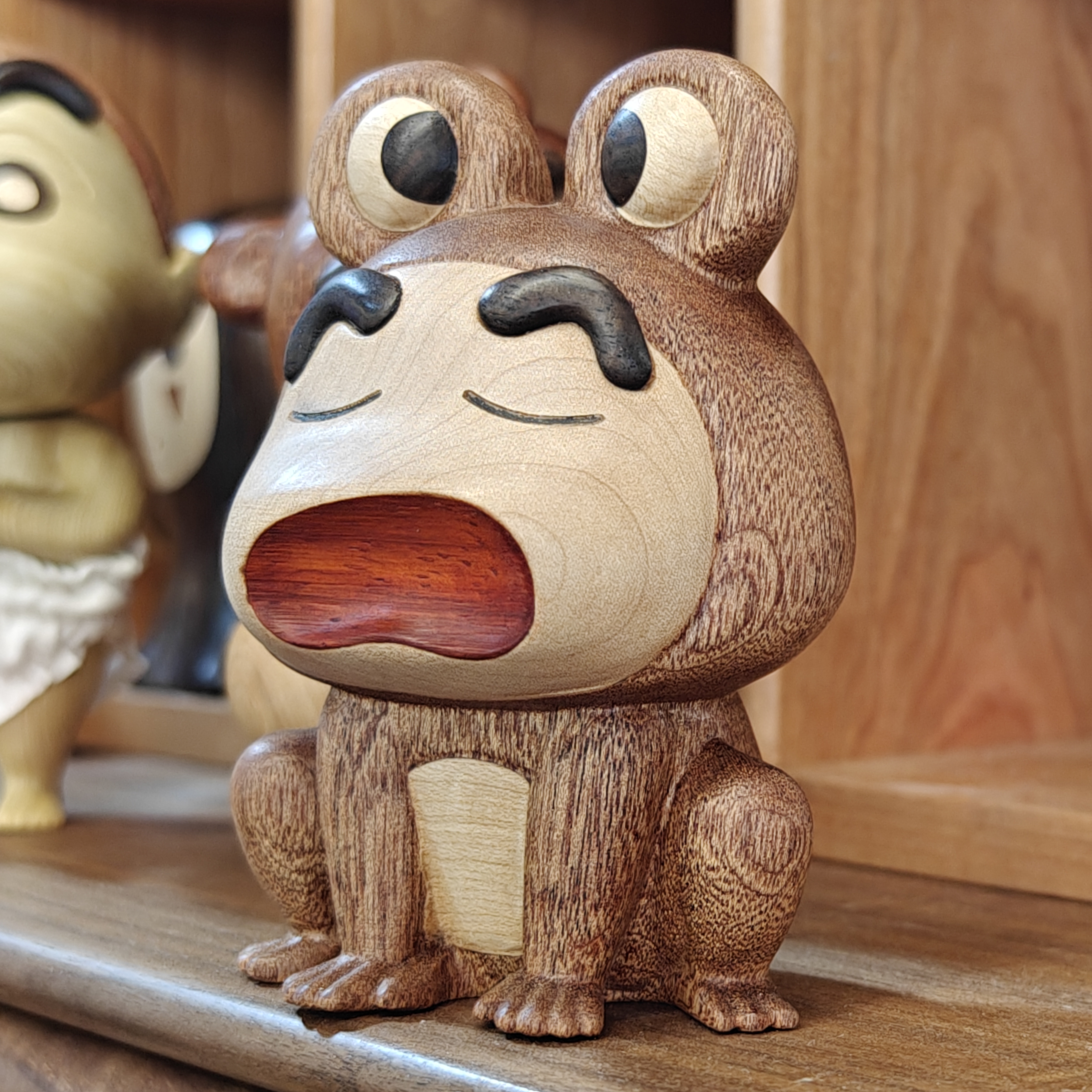 由物喜/周年清新品福利小新桌面摆件青蛙