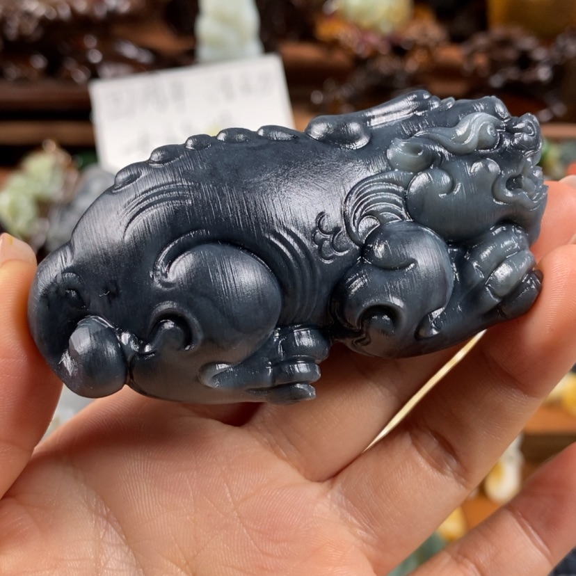 【闪购商品】未镶嵌和田玉把件胖****装定制