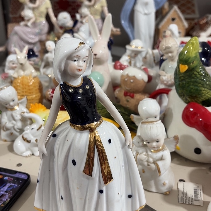 游***泳陶瓷摆件陶瓷摆件