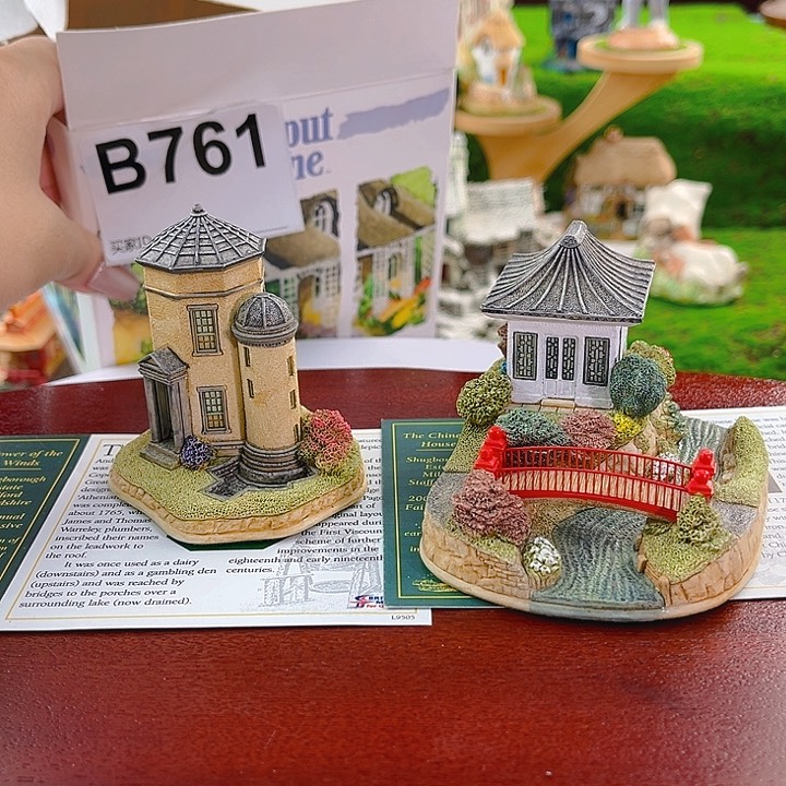 紫砂茶宠小房子微缩景观