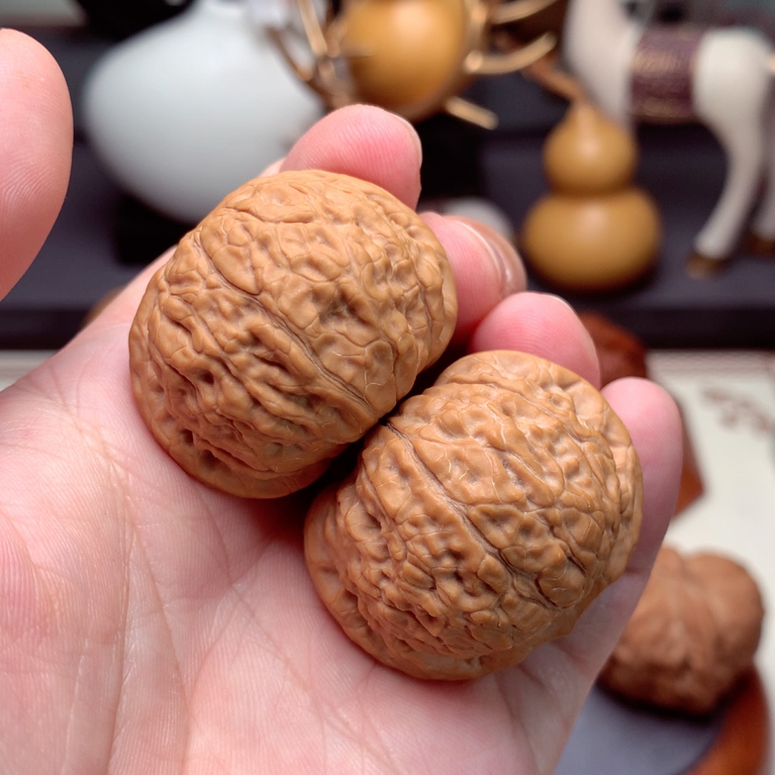 文玩核桃把件夜明珠全品提溜圆  1号