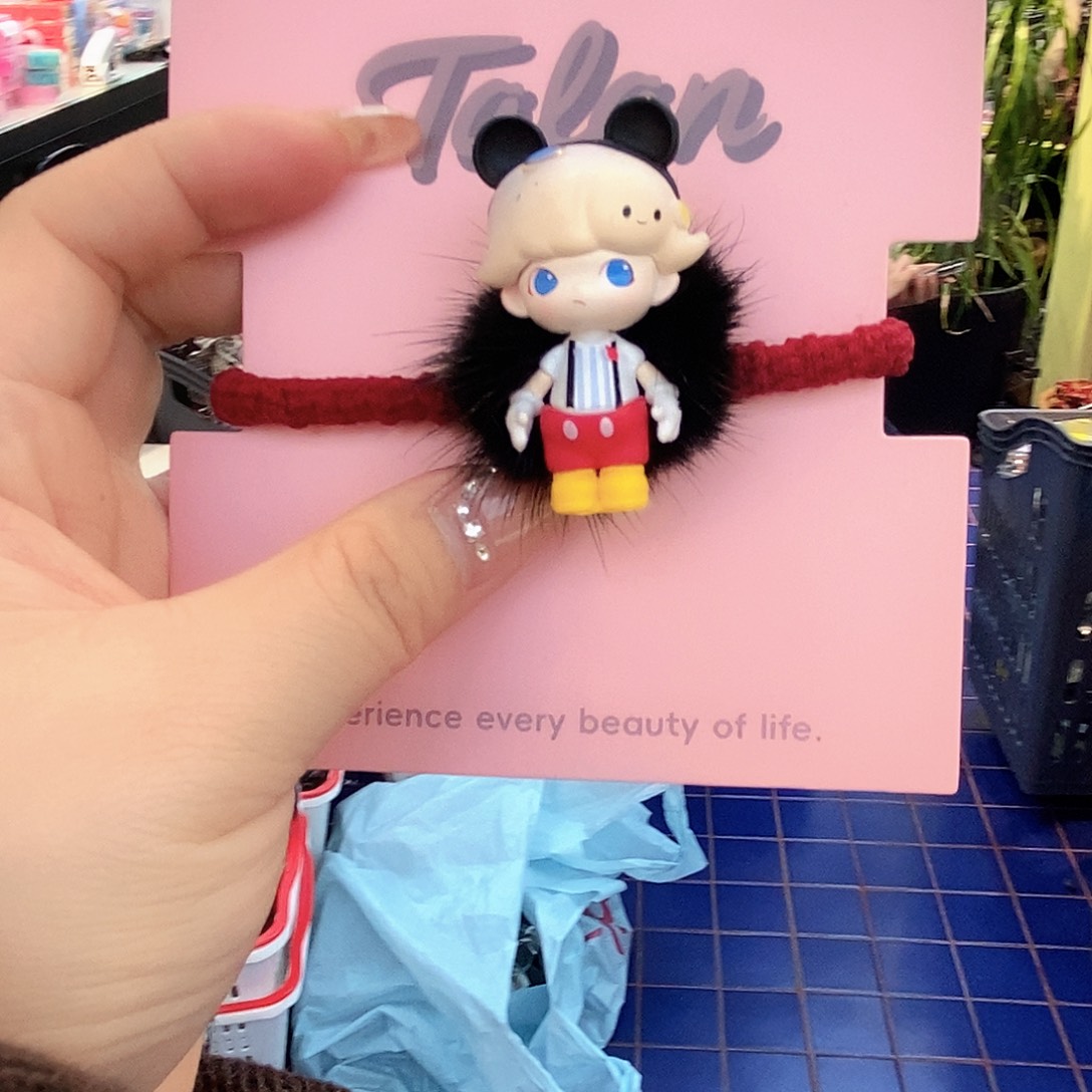 布艺铁合金可爱款头绳