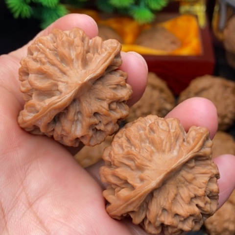 文玩核桃把件秦闷39全品