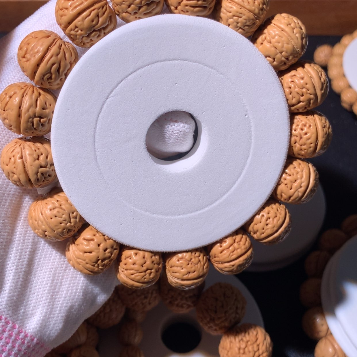 【闪购商品】桃核手串油核肌肉奶豆16尺寸