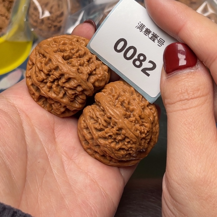 文玩核桃把件粗筋40