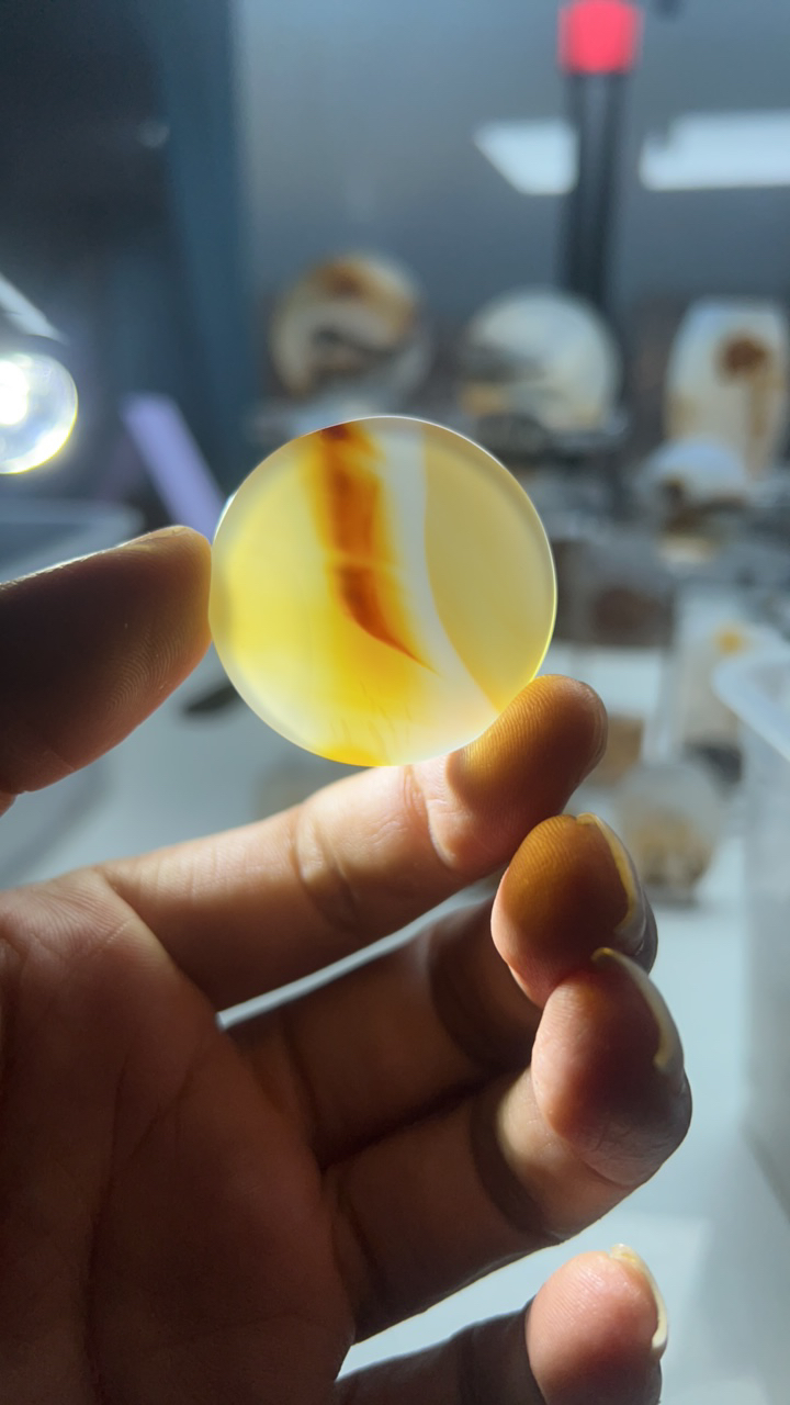 海洋玉髓巴西玛瑙/神来之笔图案 35/5mm