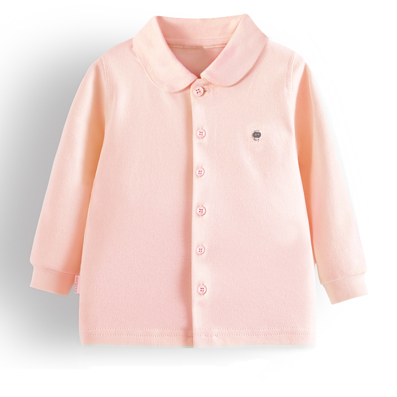 哥比兔春秋款宝宝打底儿童单衫对开衫