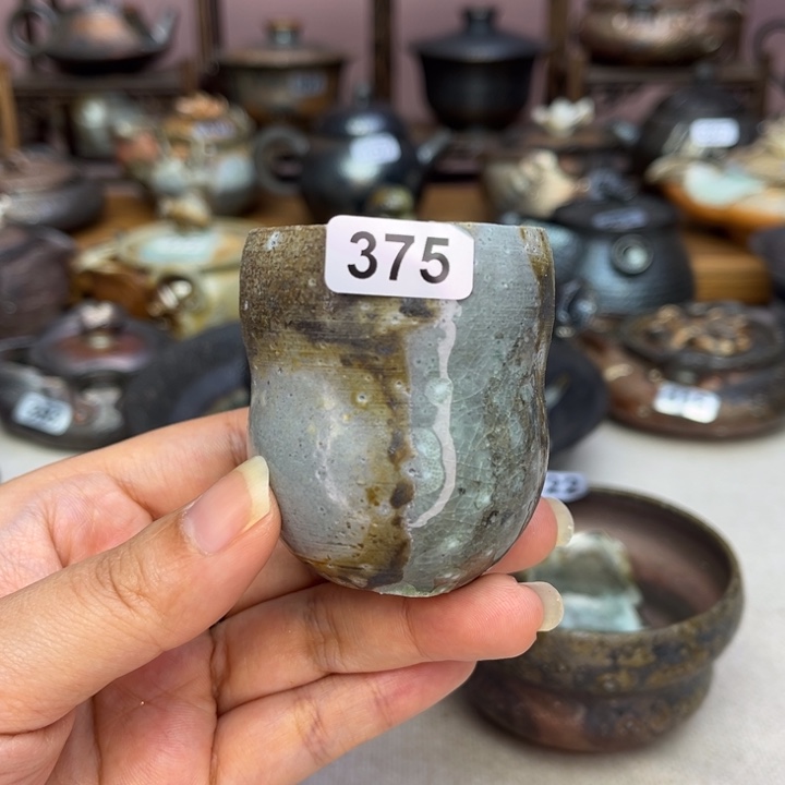 壶裸柴烧陶瓷茶具