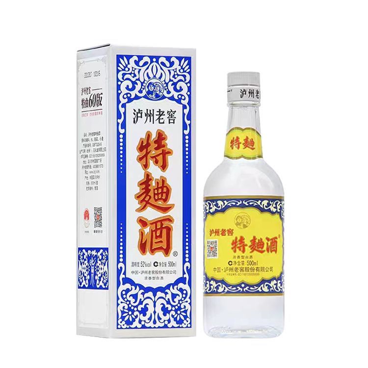 泸州老窖特曲酒60版浓香型白酒52度500ml自饮送礼佳品52度