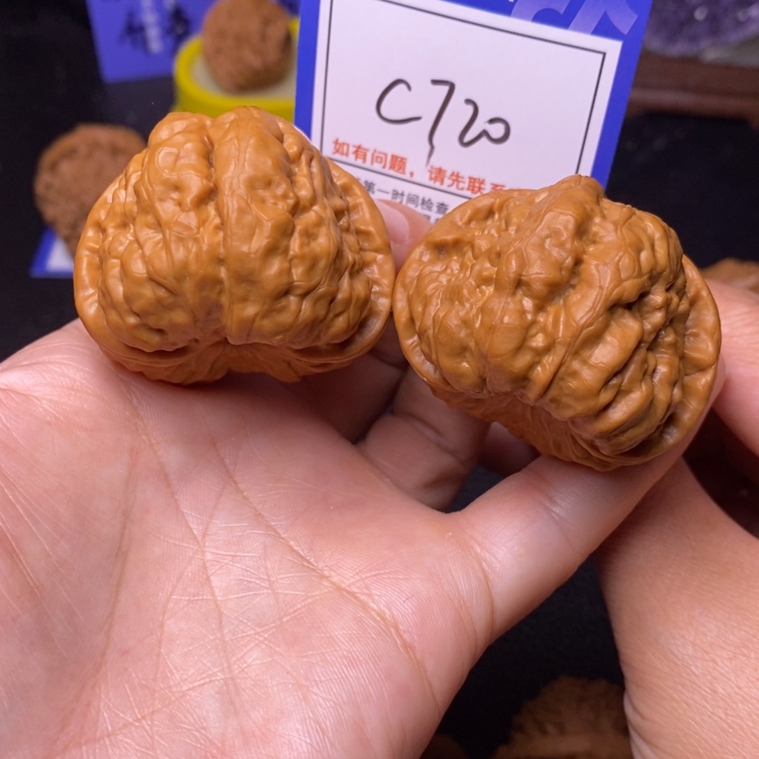 文玩核桃把件44蛙蛙c720