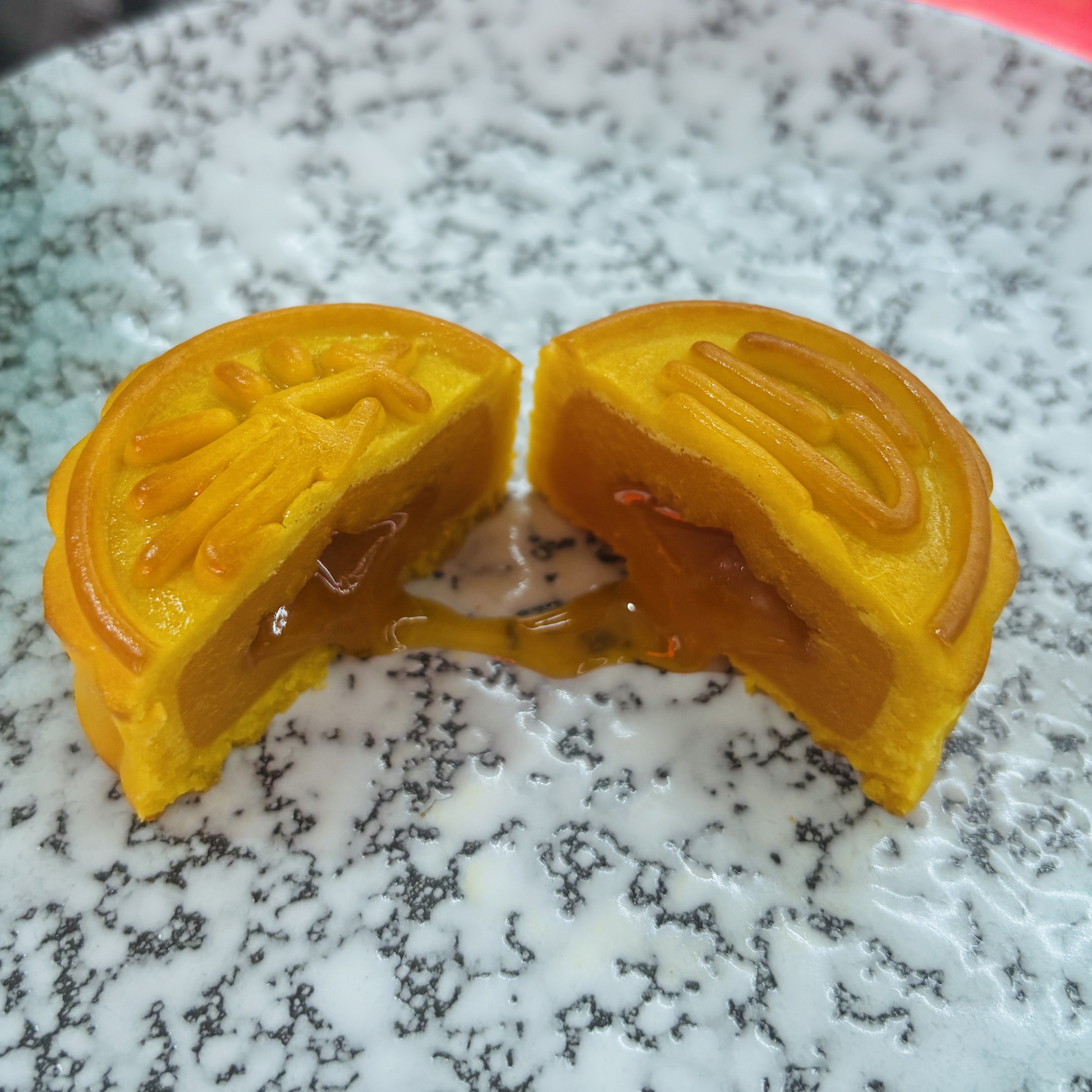 流心奶油蛋黄月饼