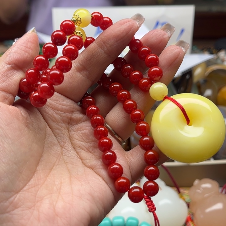 玛瑙/玉髓手链未镶嵌