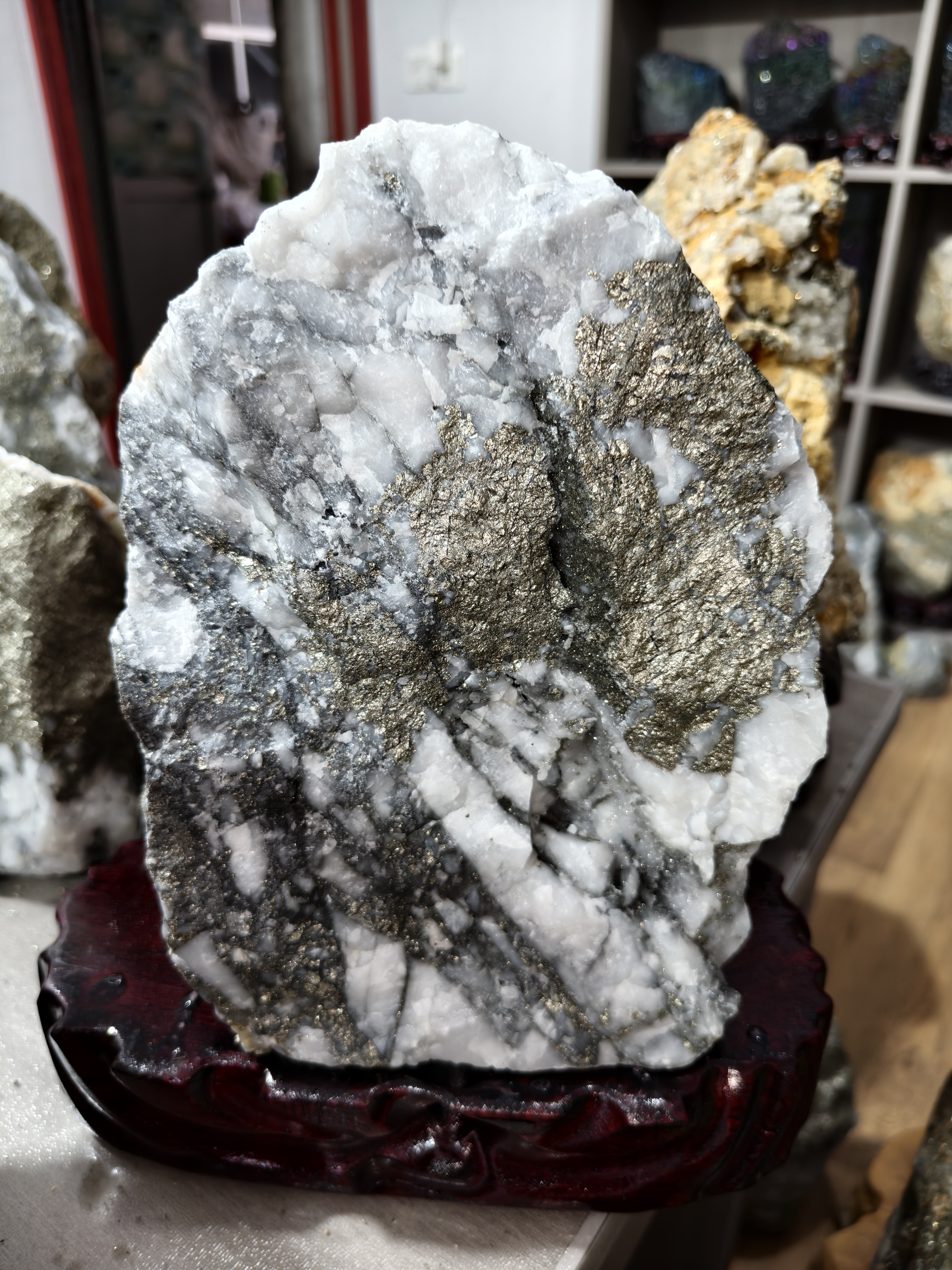 石英脉金矿石原石摆件精品高货