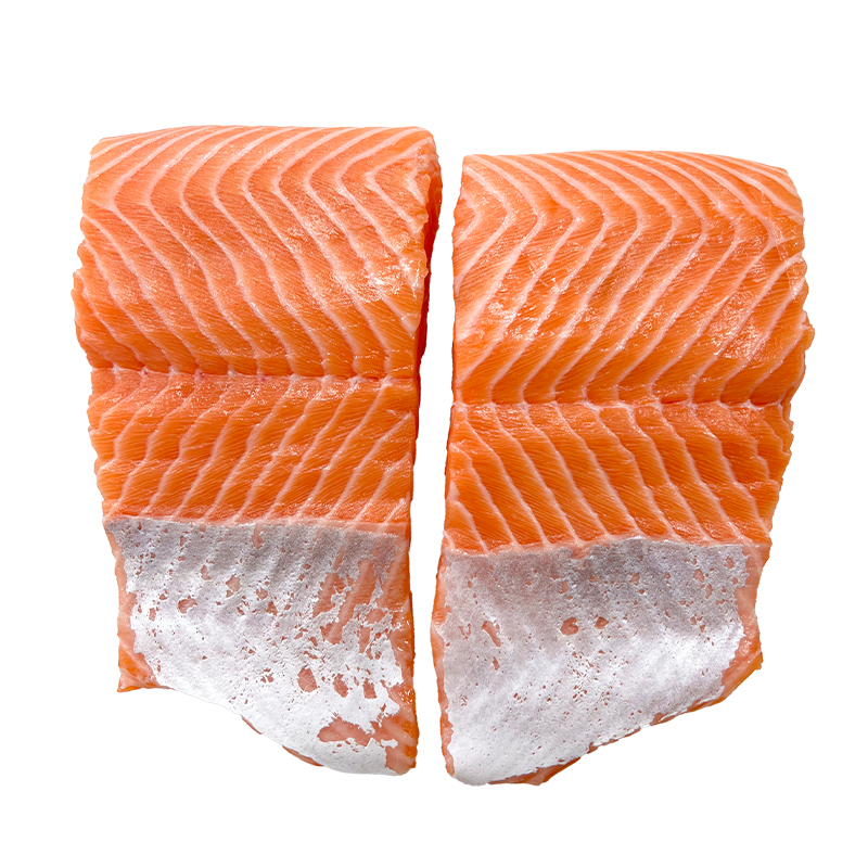 【二刀】挪威三文鱼大西洋鲑鱼顺丰冷链默认精修不切片直播现称