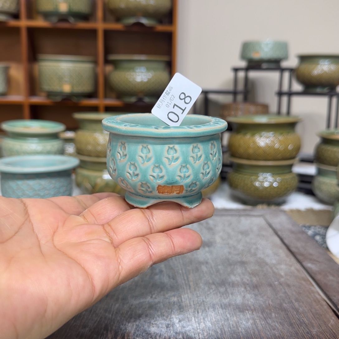 手工花盆 018 内口口径 5.5cm 