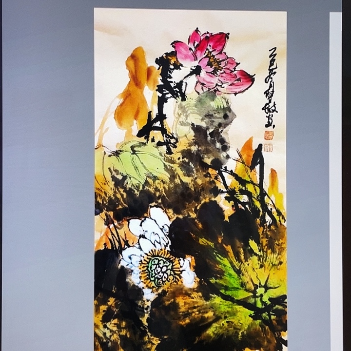 国画张圣敏先生纯手绘作品