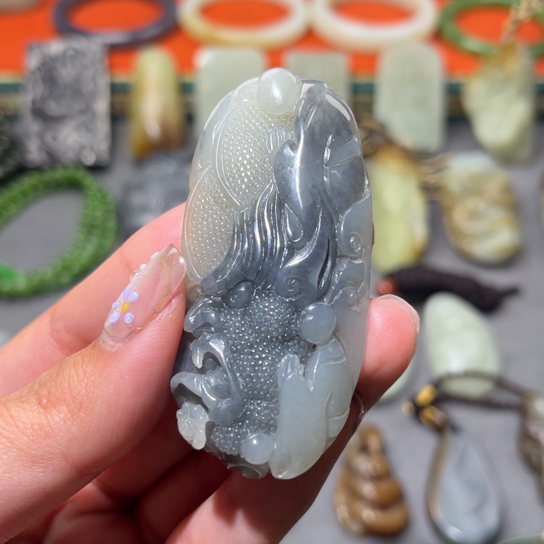 和田玉挂件未镶嵌