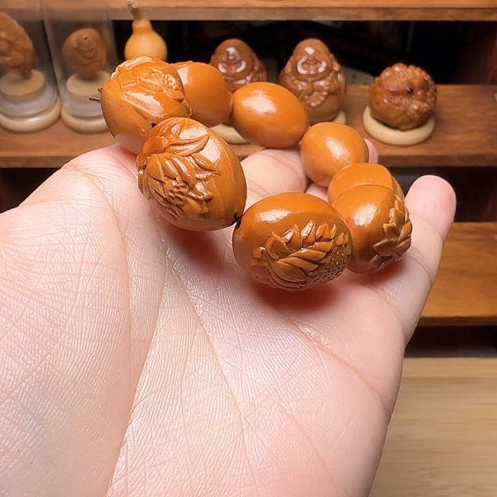 橄榄核手串/手链道***油莲韵手串新年福利款