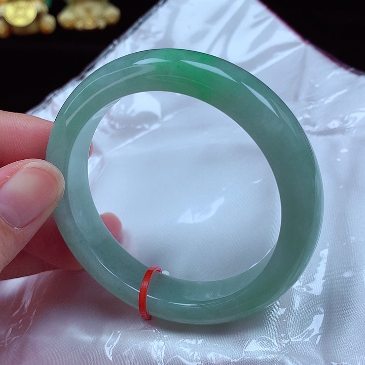 未镶嵌手镯翡翠53-54圈