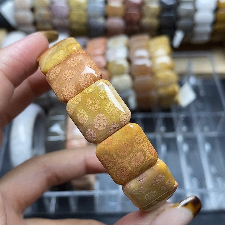 硅化玉未镶嵌好看