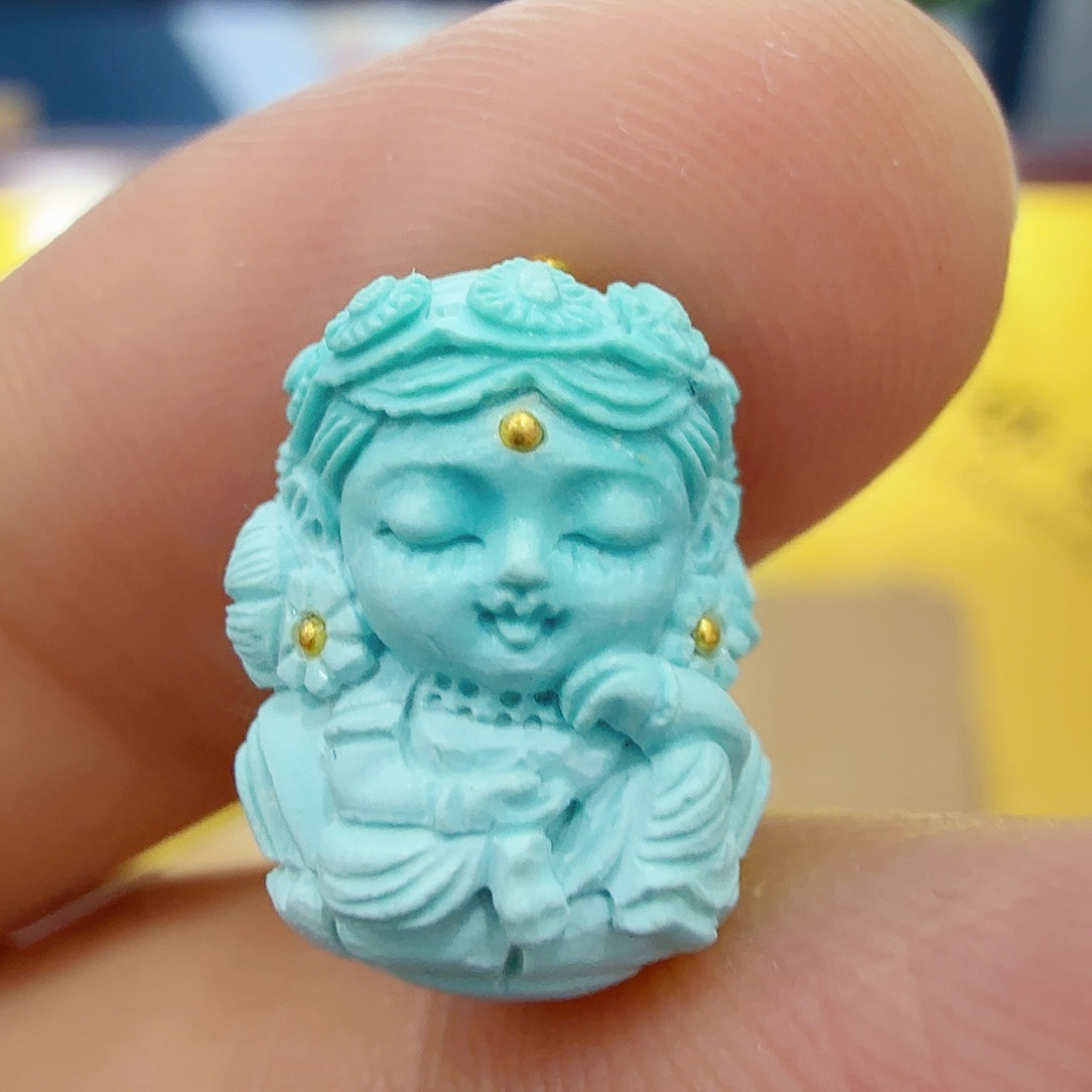 绿松石未镶嵌配饰