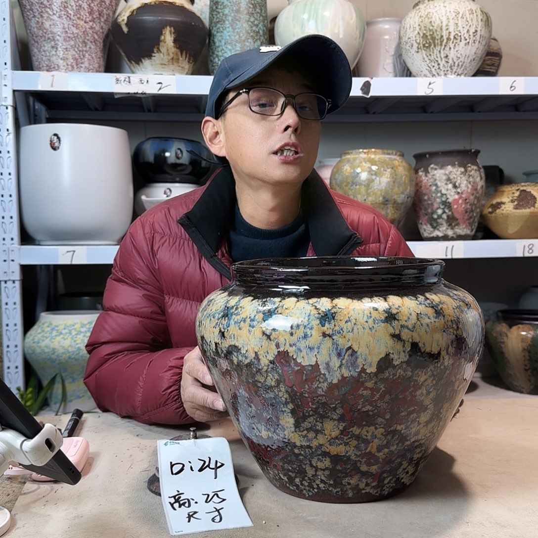 24@25 紫砂花盆尺寸