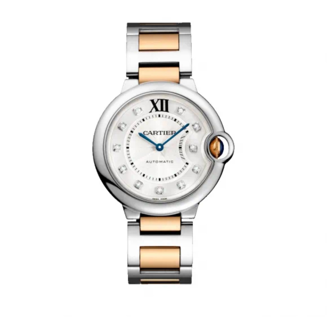 99新 Cartier/卡地亚 蓝气球W3BB0018/钻刻机械36mm/17年单表手表