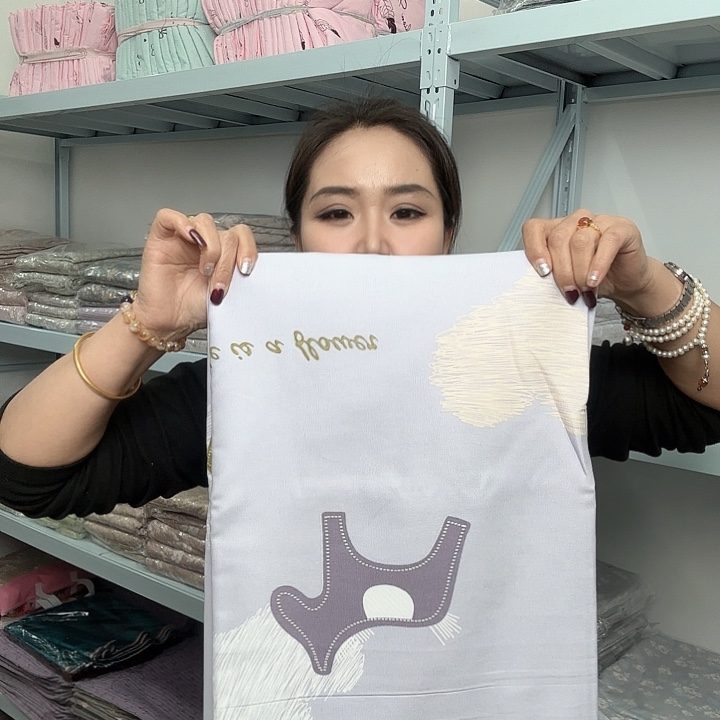 棉棉福利款双人床单
