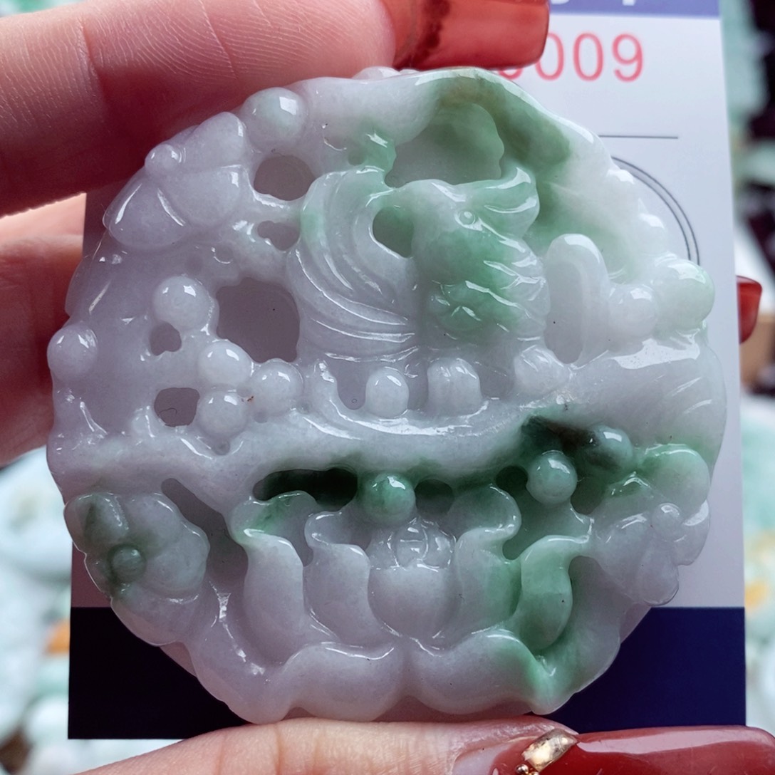 翡翠吊坠(不含链)未镶嵌