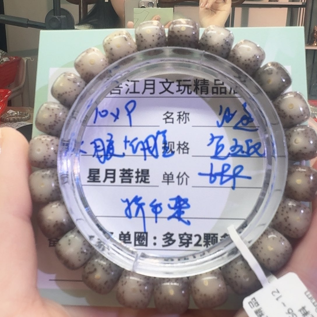 星月菩提手串星月菩提海南同枝果A14