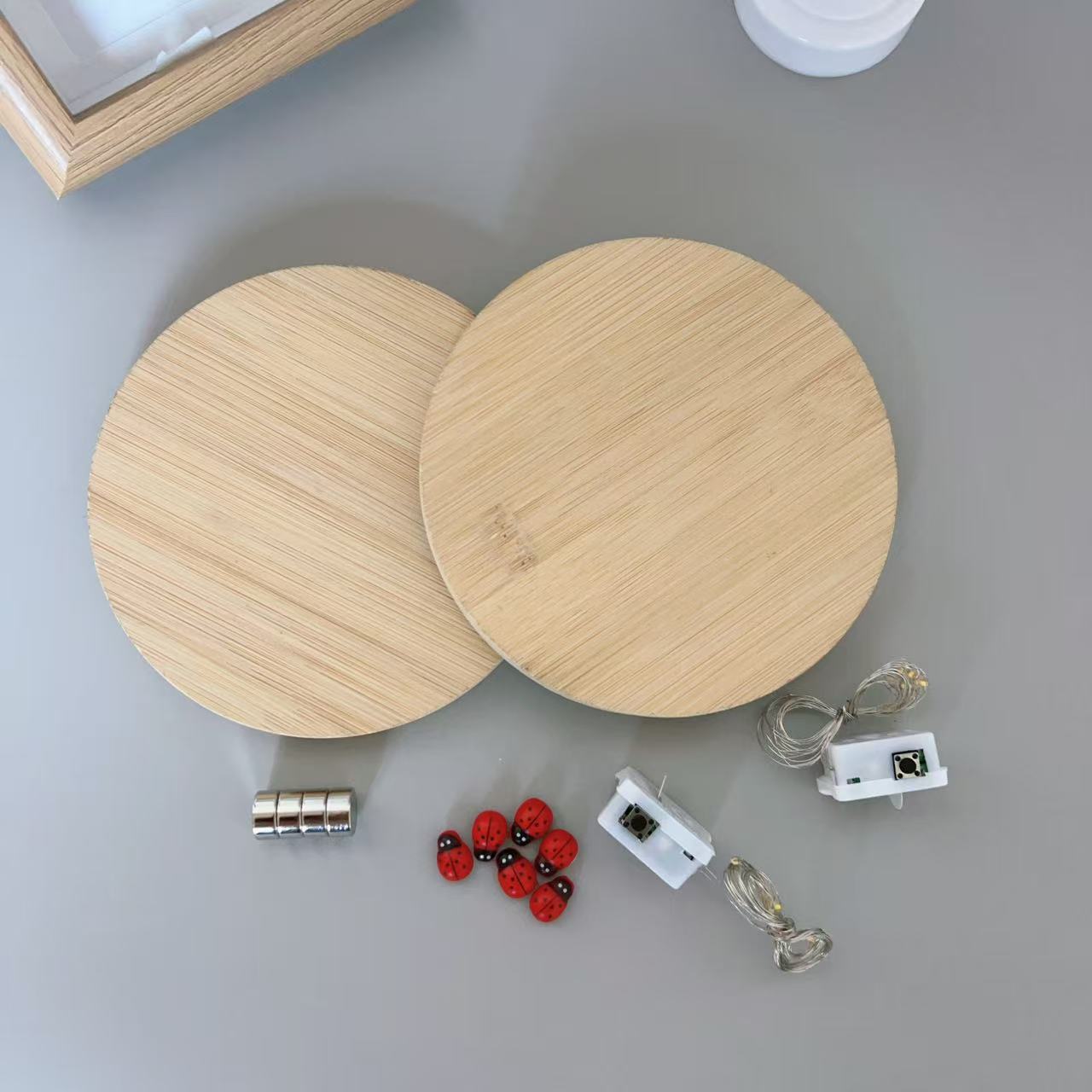 铃兰花悬浮摆件配件