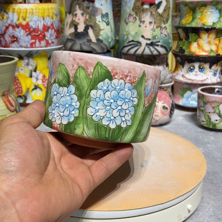 景德镇艺术手绘作品