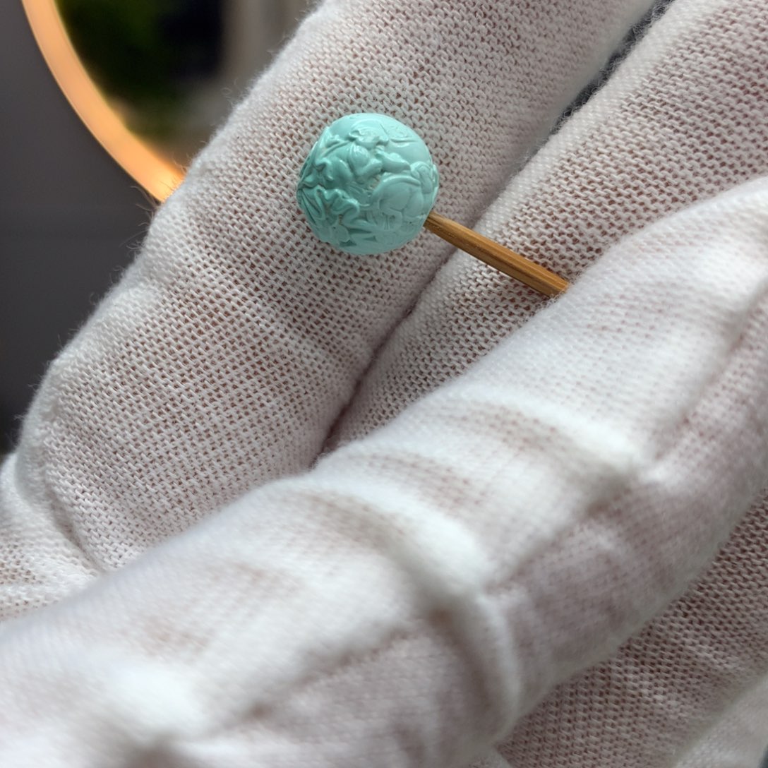 绿松石挂件未镶嵌