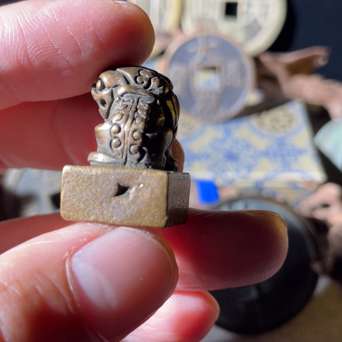 铜铜文创钱币挂件30号