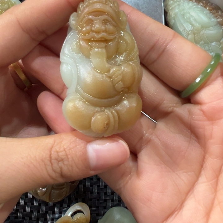 和田玉吊坠(不含链)未镶嵌
