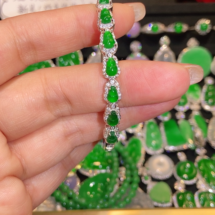 【闪购商品】未镶嵌手链翡翠天然翡翠