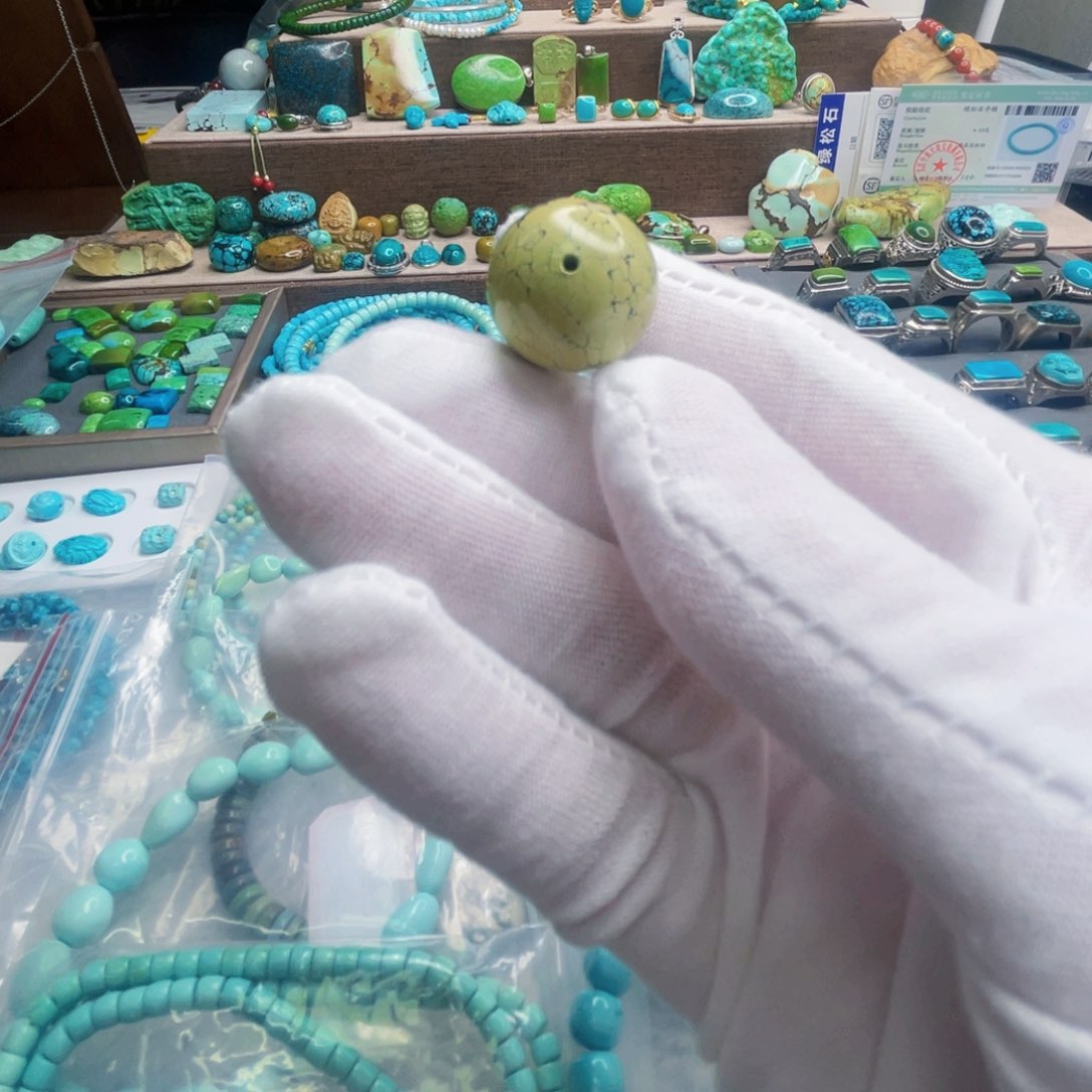 绿松石珠宝奇石未镶嵌