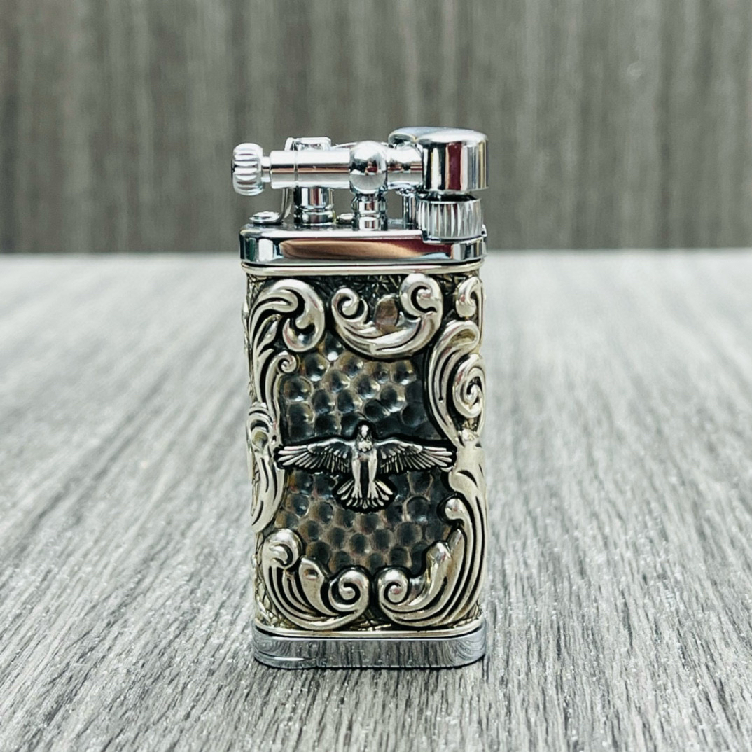 烟斗打火机雄鹰 日本im corona皇冠十字锚同款机芯