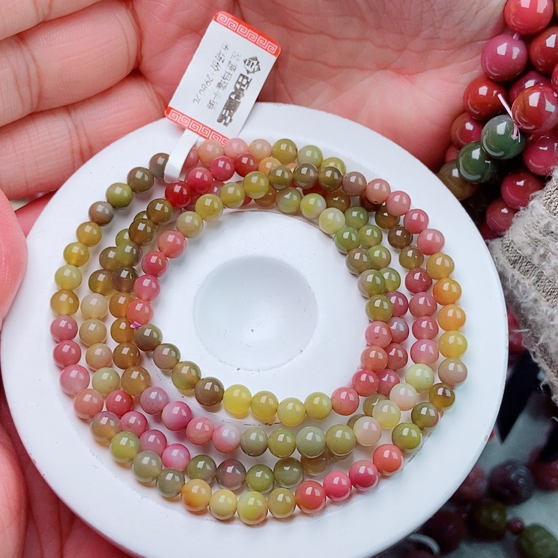 玛瑙/玉髓手链未镶嵌