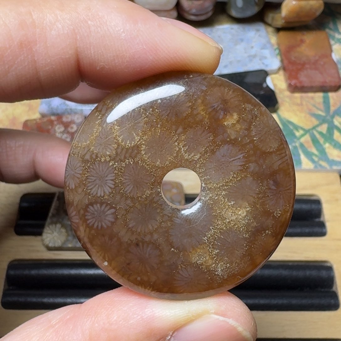 硅化玉纯天然有机玉石保真色未镶嵌