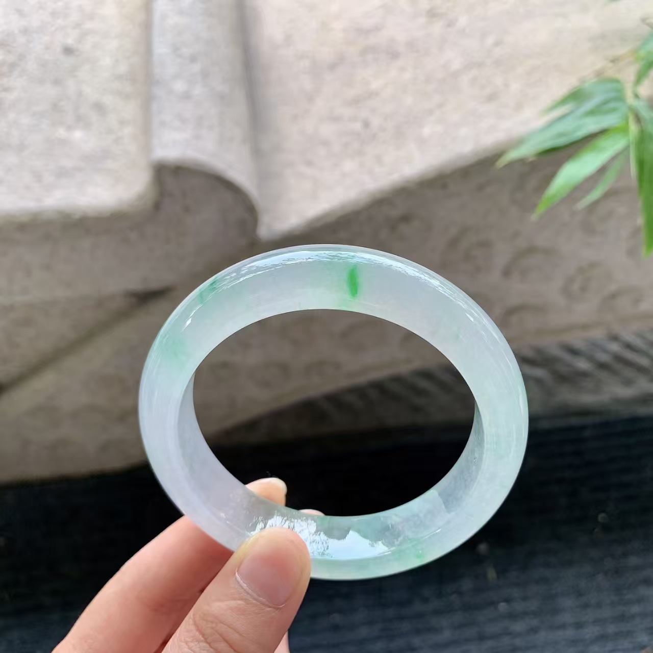 缅甸天然翡翠A货手镯