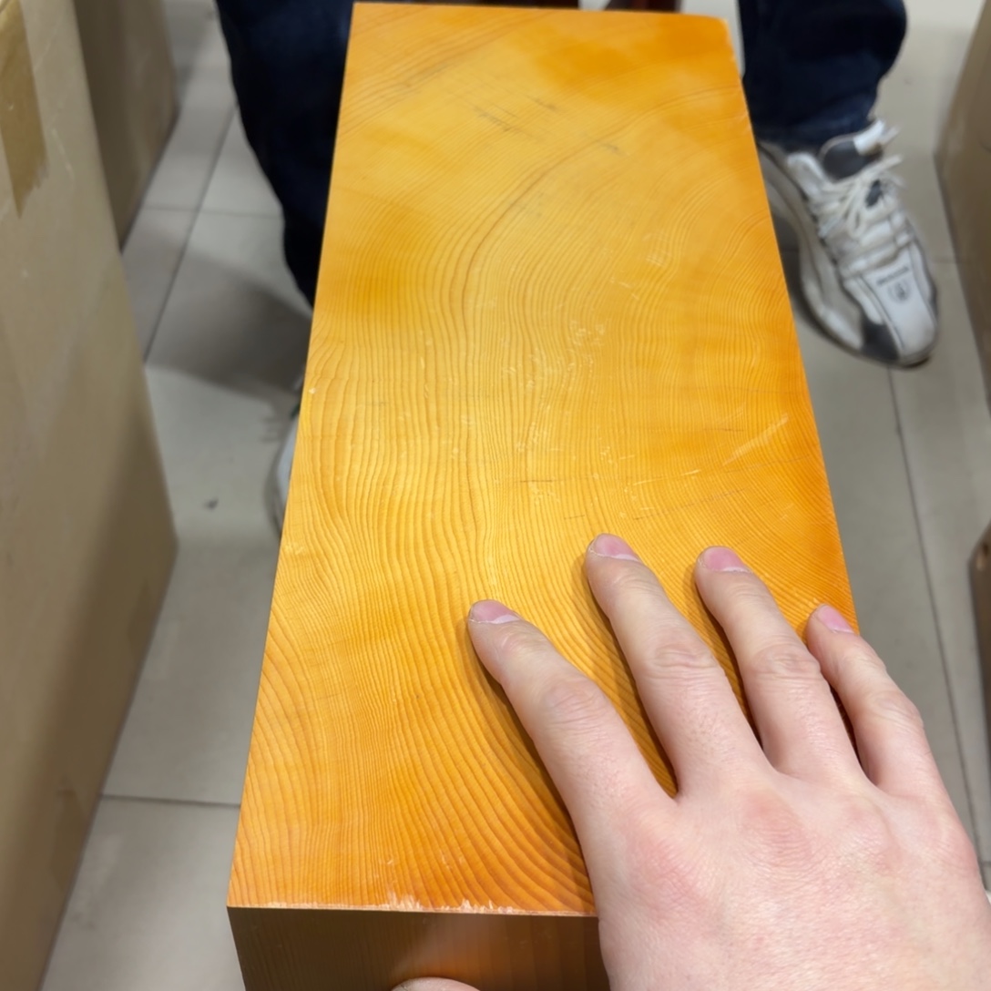 汤***斯香榧木般若中古美术工艺品