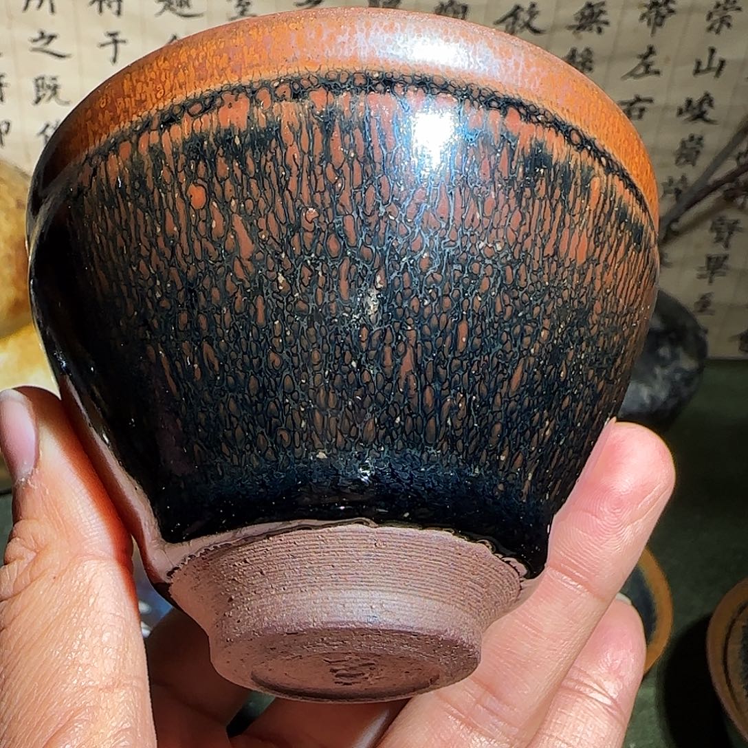 茶盏22 行云龙窑柴烧